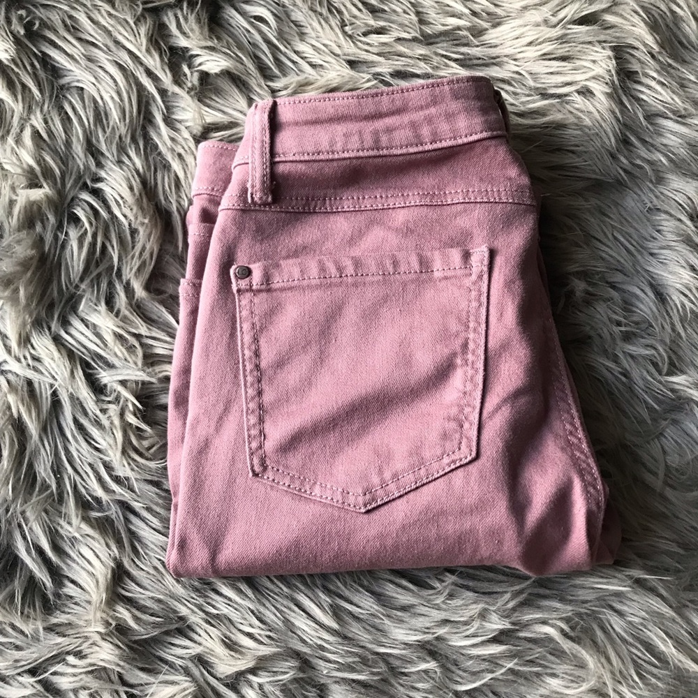 Lauren Conrad Cuffed Skinny Ankle Pants